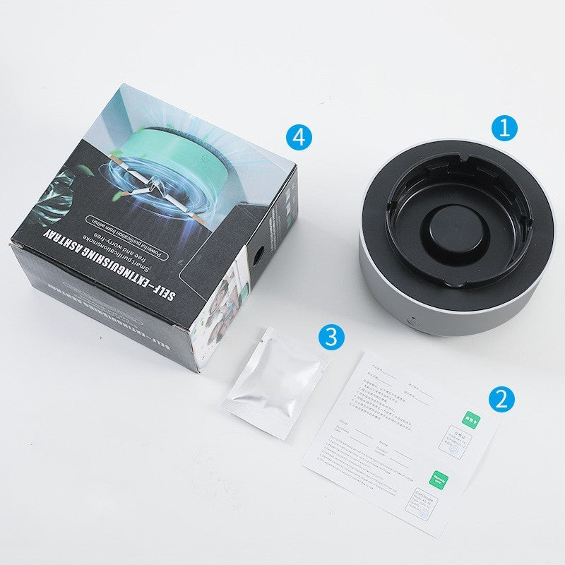 Portable Smoke Purifier Ashtray for Cars