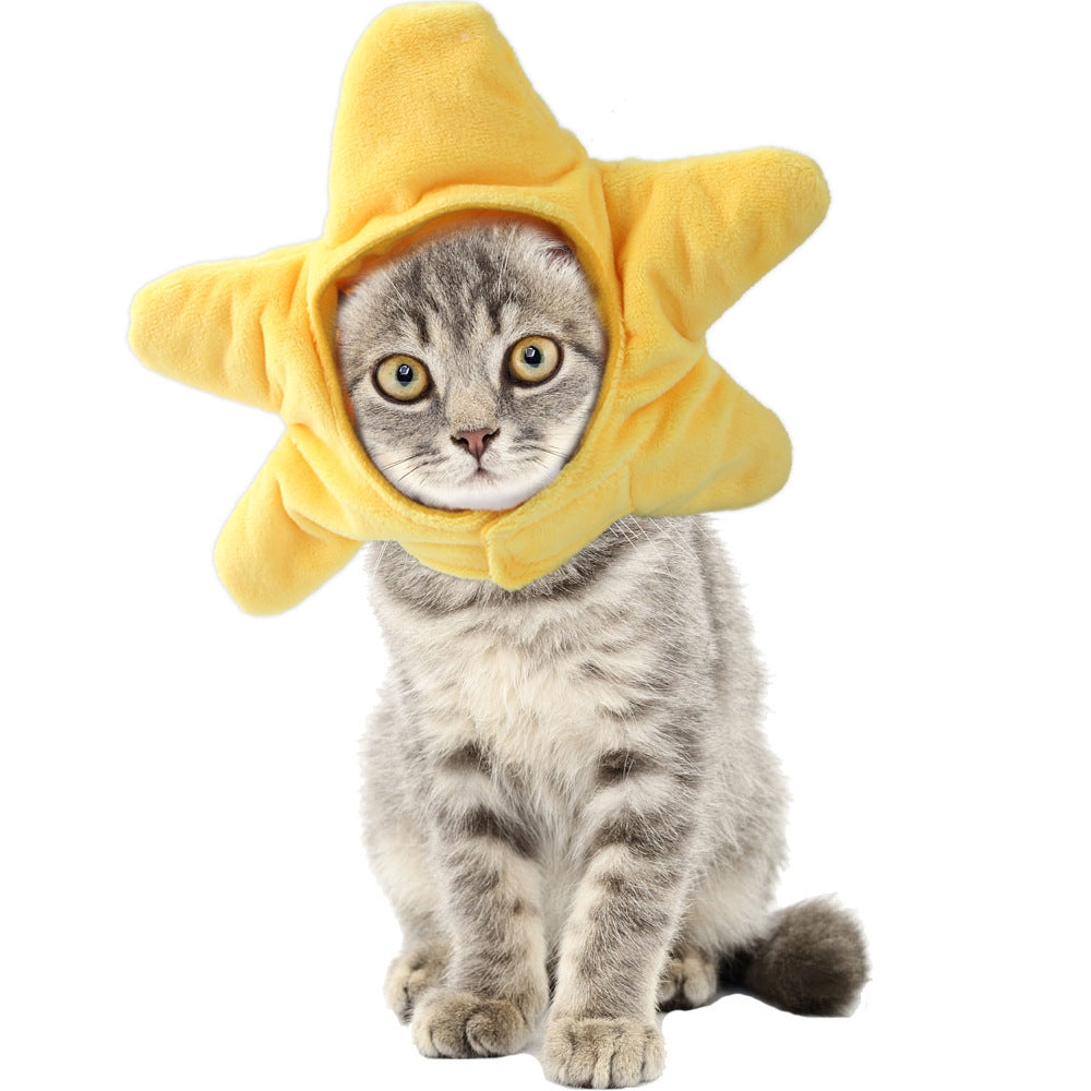 Funny Pet Dog Cat Costume Warm Hat Photo Props Headwear My Store