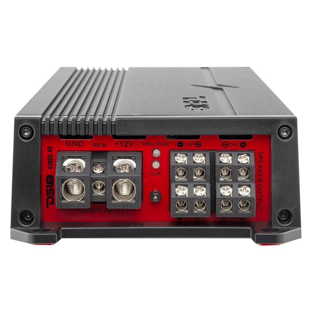 GEN-X Full-Range Class D 4-Channel Amplifier | 4 x 150W RMS @ 4-Ohm DS18