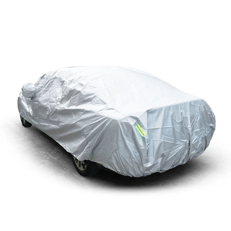 Universal Car Cover | All-Weather Outdoor Protection for Hatchback, Sedan, and SUV