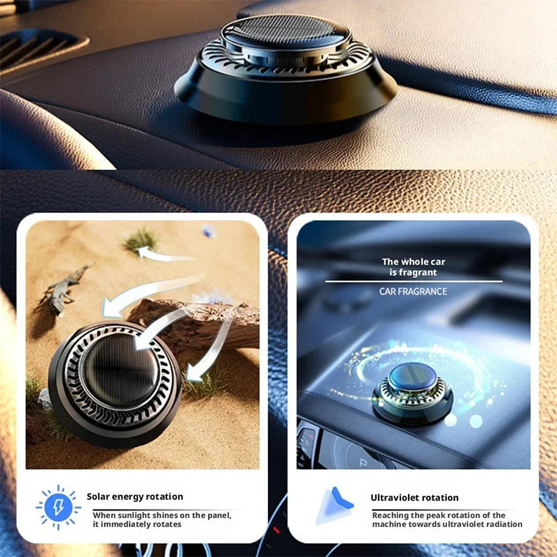 Solar Car Aromatherapy Diffuser
