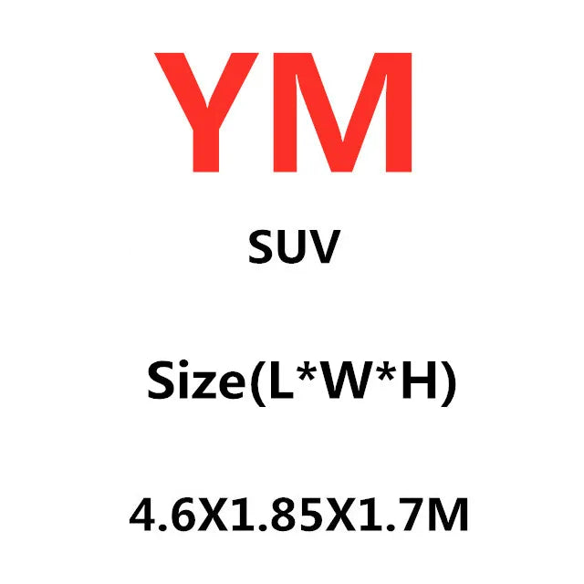 Full Car Cover with Reflective Strips | Black, Dustproof, Sunshade, Universal Fit MyPetiteCar.com