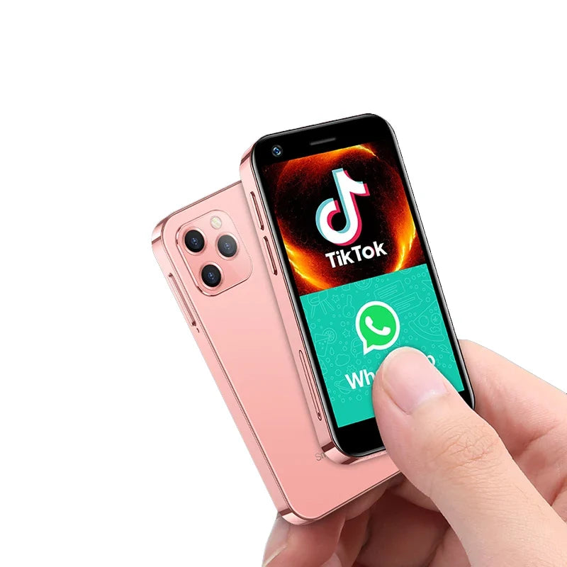 SOYES Android 10.0 Mini Smartphone 4G LTE Octa Core 13MP Camera 3.0'' Display OTG Cell Phone