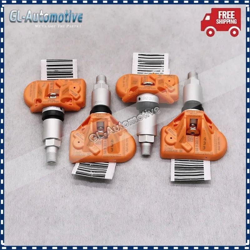 4PCS TPMS Tire Pressure Sensor 433MHz 5Q0907275F | Compatible with Audi VW Porsche Bentley McLaren MyPetiteCar.com