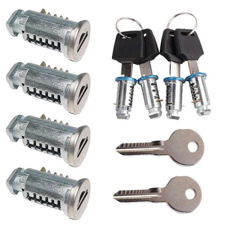 Roof Rack Lock Cylinder Kit | Replacement Lock Cores for Thule Roof Racks