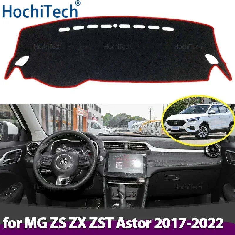 Car Dashboard Cover for MG ZS ZX ZST Astor 2017-2022 | Anti-Glare Dash Mat MyPetiteCar.com