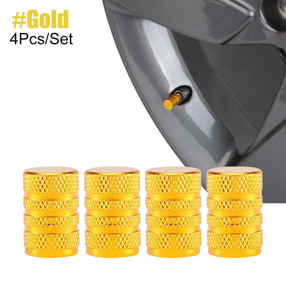 Aluminum Tire Valve Caps | Dustproof Universal Stem Covers for Cars, Bikes, Trucks, Motorcycles MyPetiteCar.com