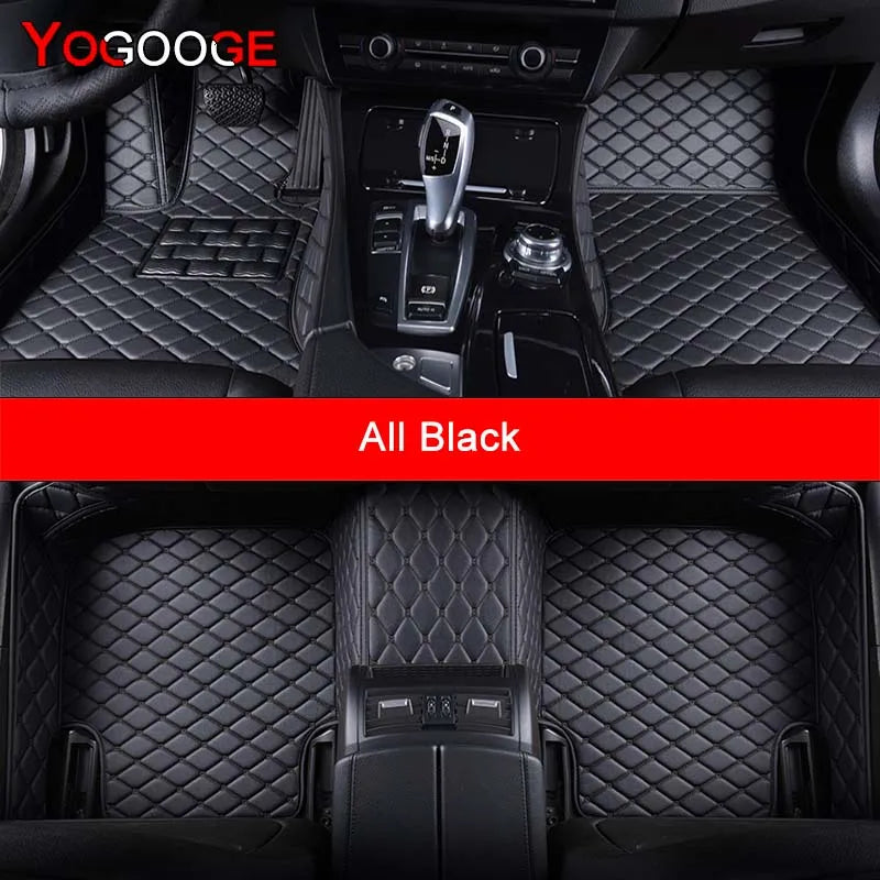 YOGOOGE Custom Car Floor Mats For VW GOLF IV V 1997-2008 4th 5th Auto Carpets Foot Coche Accessorie MyPetiteCar.com