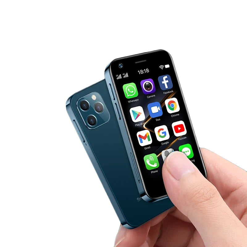 SOYES Android 10.0 Mini Smartphone 4G LTE Octa Core 13MP Camera 3.0'' Display OTG Cell Phone