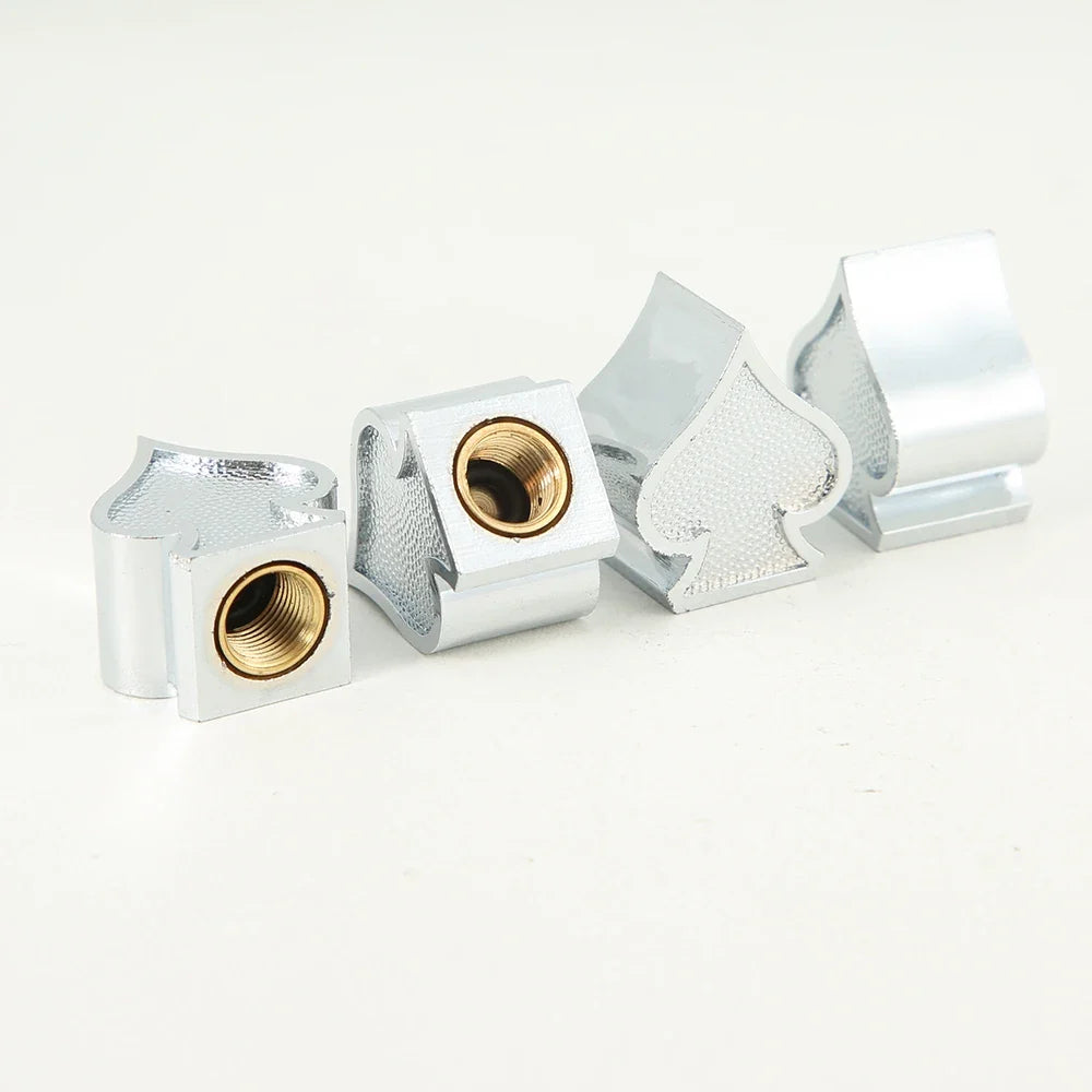 4Pcs Universal Cross Tire Valve Caps | Car Truck SUV Motorcycle Dust Cover MyPetiteCar.com