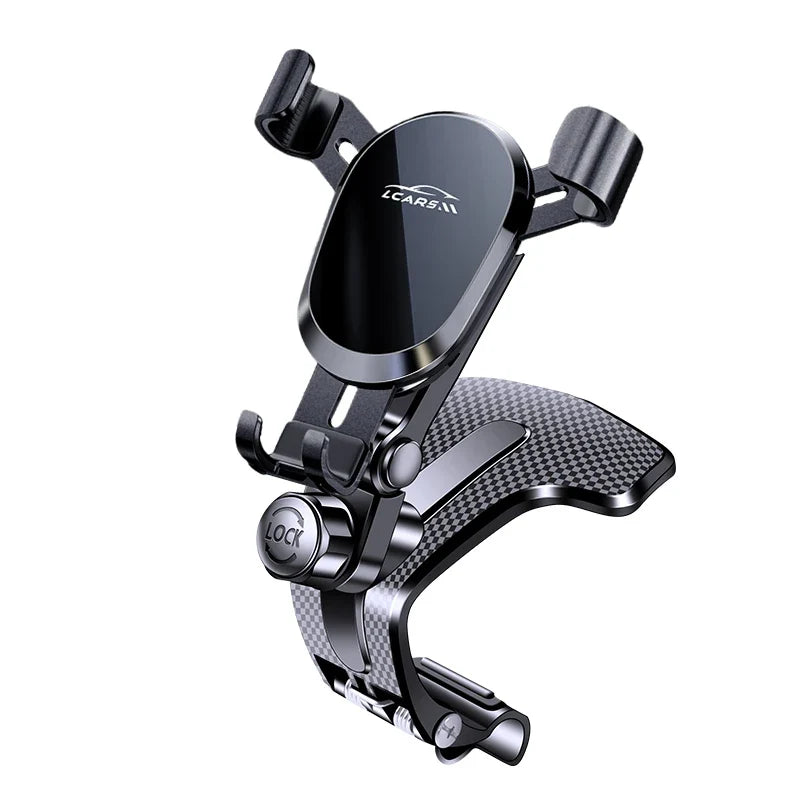 Car Phone Holder Mobile Phone Car Support Smart Phone Clip Dashboard Multi-functional Fixed Navigation Bracket Strong Steady MyPetiteCar.com