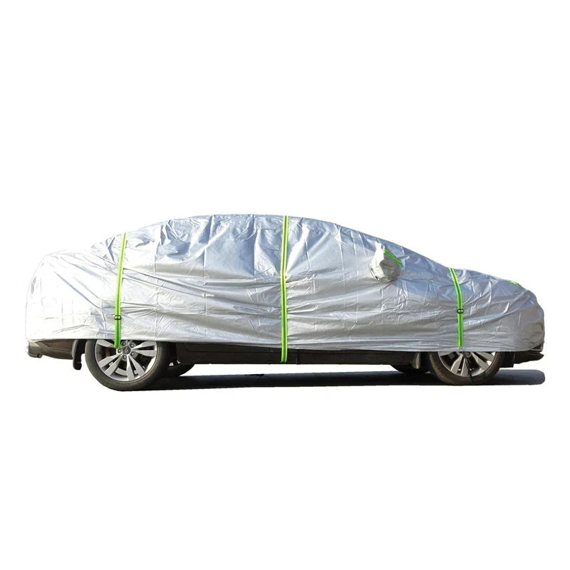 Universal Car Cover | All-Weather Outdoor Protection for Hatchback, Sedan, and SUV