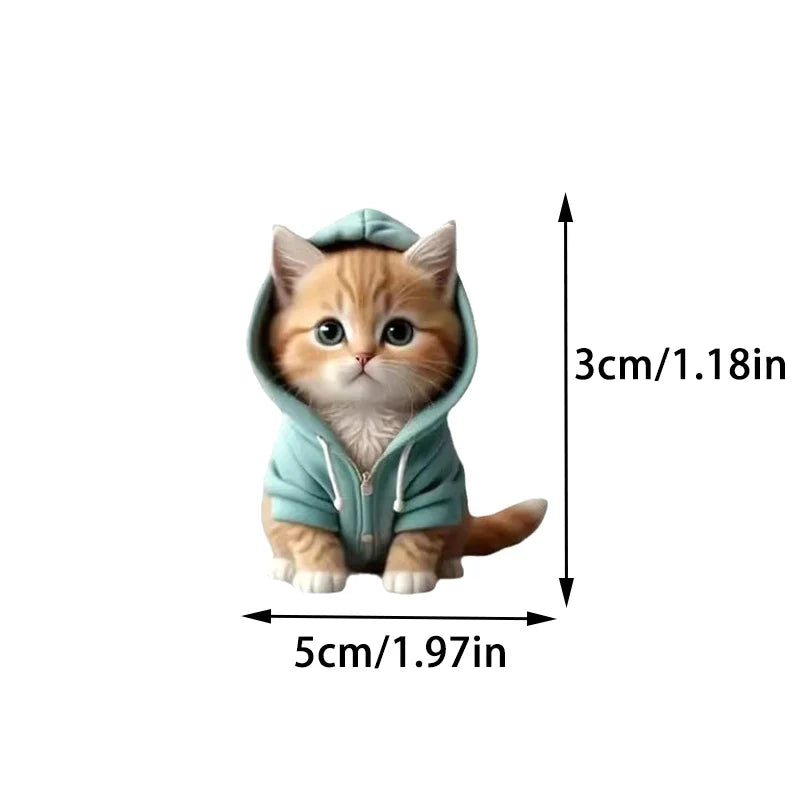 Cat Car Vent Clip Air Freshener Diffuser | Pink or Green