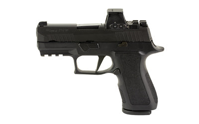 Sig Sauer P320 XCOMPACT | Striker Fired | Semi-automatic | Polymer Frame Pistol | 9MM | 3.6" Barrel | Nitron Finish | Black | ROMEO-X Reflex Sight | Modular X Grip | XRAY3 Night Sights | XSeries Flat Trigger | 15 Rounds | 2 Magazines