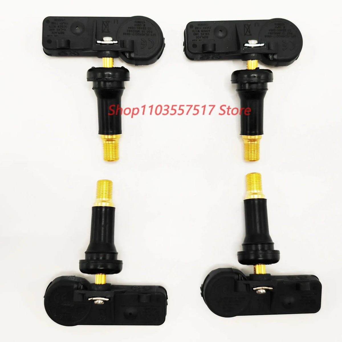 4PCS Tire Pressure Monitor Sensor Set | TPMS for Chrysler Dodge Jeep Fiat 433MHz