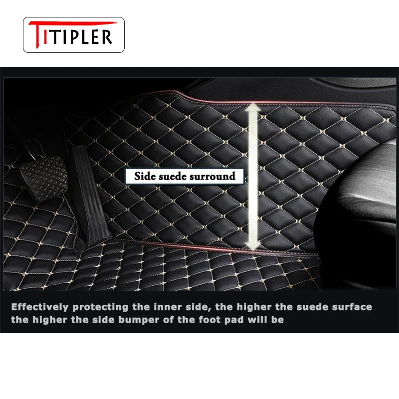 Custom Car Floor Mats for VW T-Cross 2018-2023