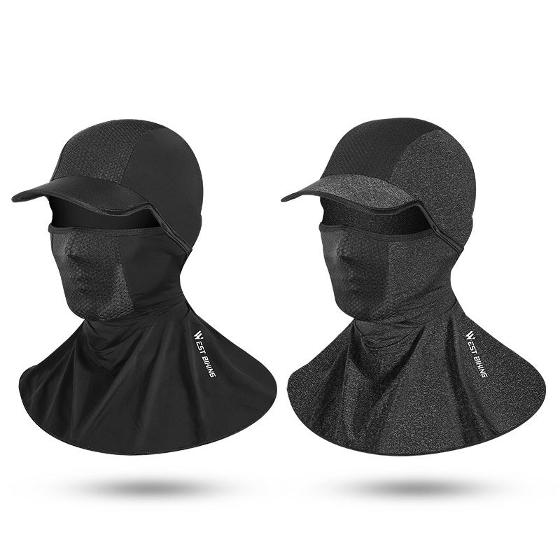 West Rider Summer Cycling Mask Strip Brim Headgear