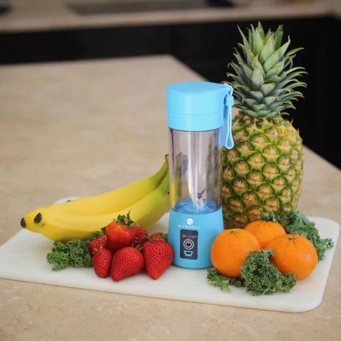 Portable Handheld USB Electric Juice Blender 6 Blades Deluxe Version by Blendrell Perfect portable tool
