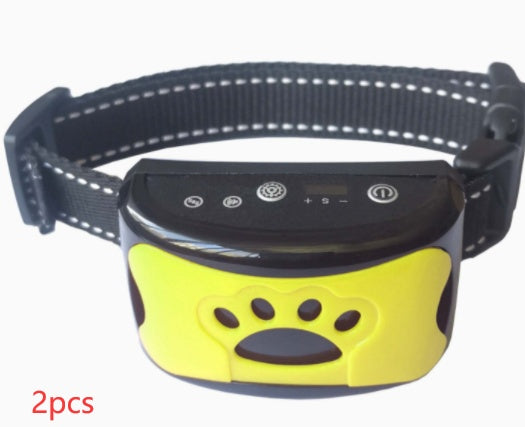 Dog Training Collar Waterproof Electric Pet Remote Control Rechargeable Dogs Trainer Bark Arrester With Shock Vibration Sound My Store