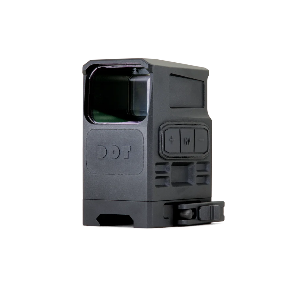 DOT EHS-1: Holographic Sight 1 MOA / 65 MOA Reticle & Included 2.26" High Mount - Night Vision Ready & QD lever