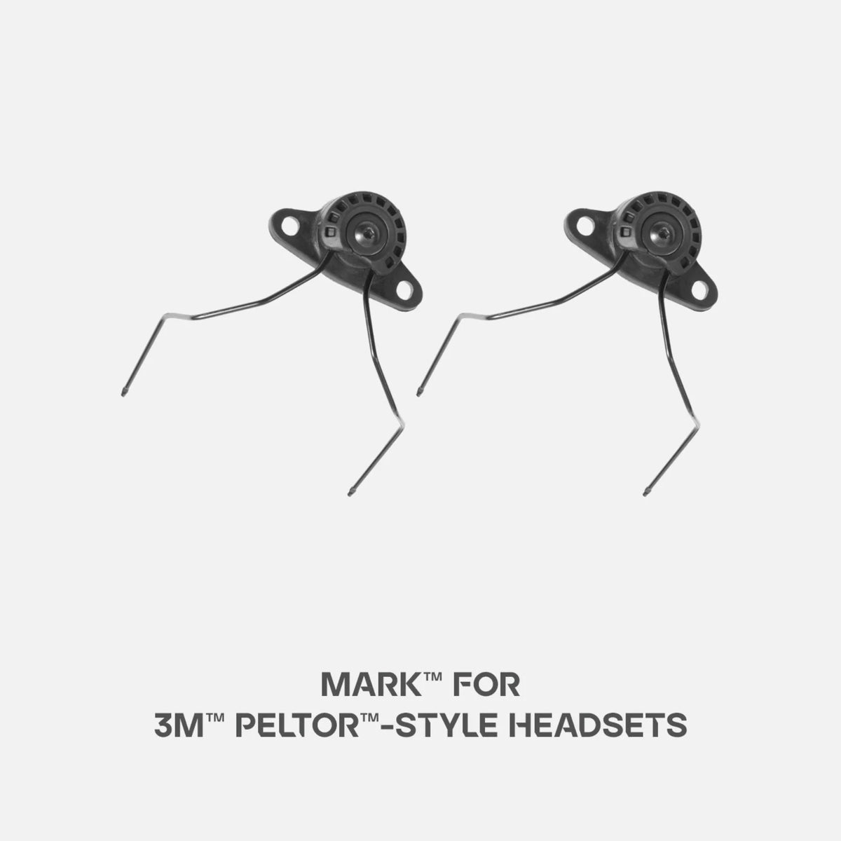 Unity MARK 2.0 - Mount for Peltor & AMP - Fits Ops-Core, TW, Galvion & More