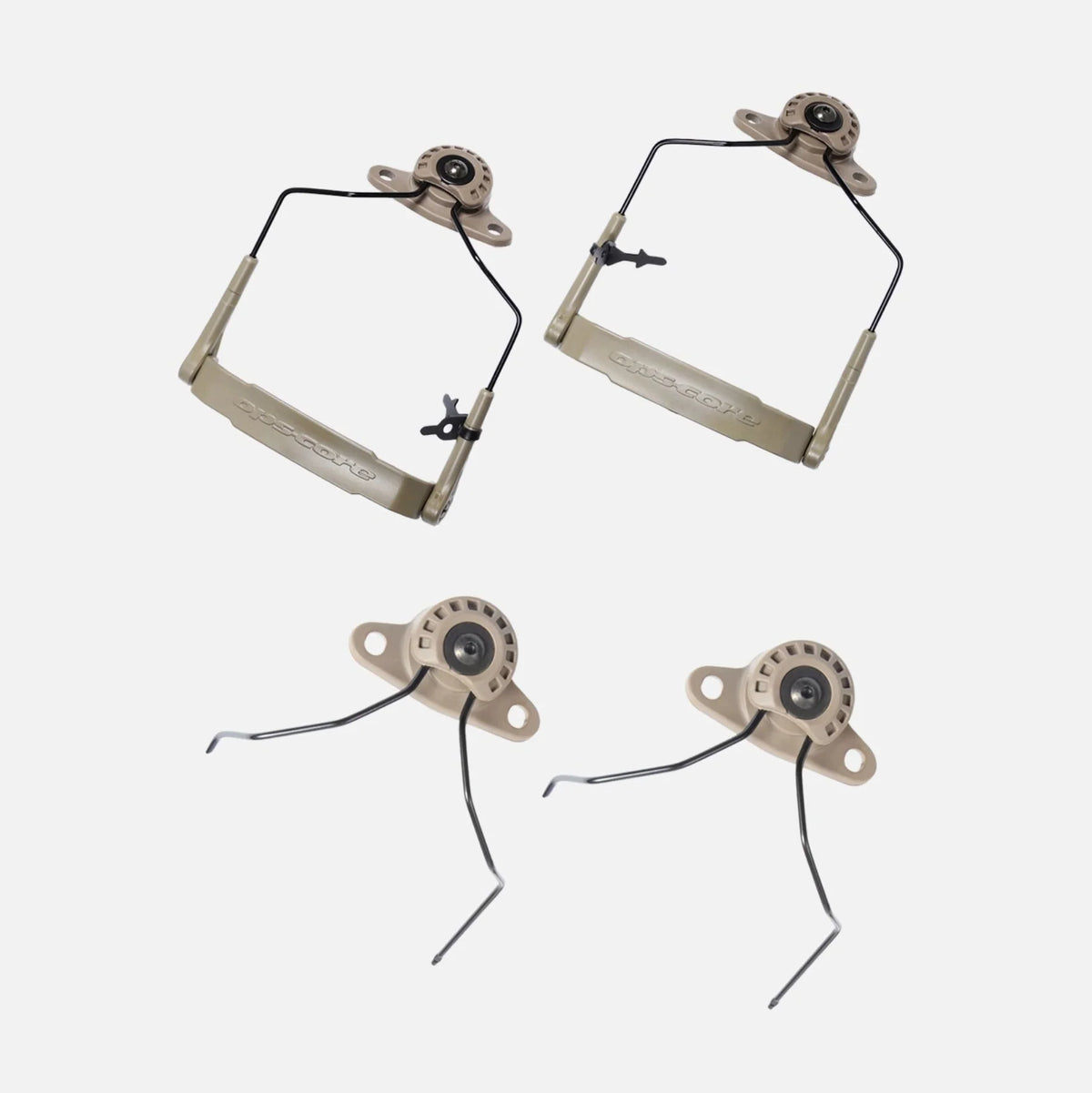 Unity MARK 2.0 - Mount for Peltor & AMP - Fits Ops-Core, TW, Galvion & More