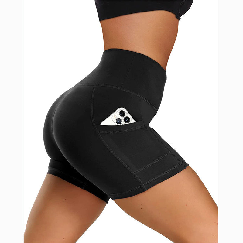 Slim Fit Running Sports Stretch Shorts