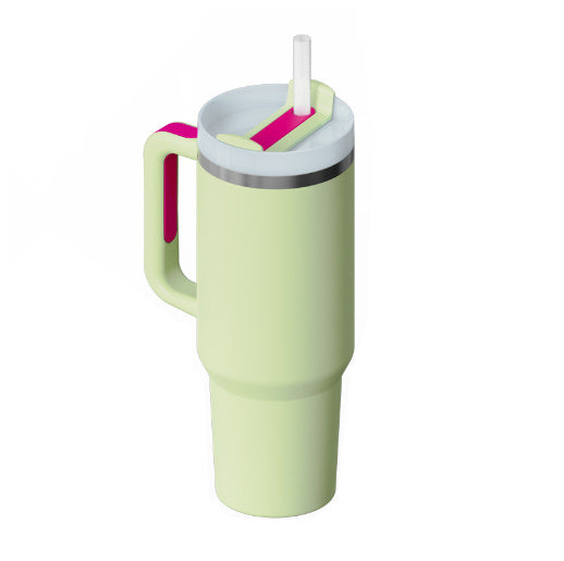 Personalized Stainless Steel Insulated Travel Mug with Handle