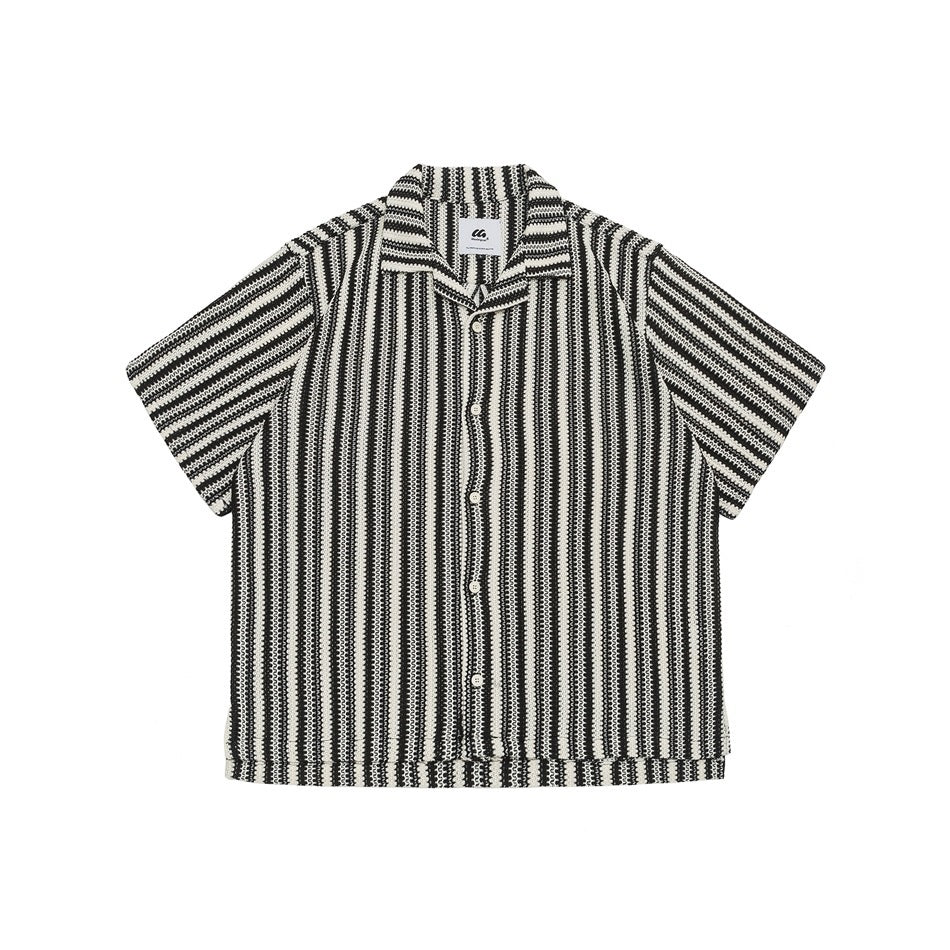 Shirt Men's Loose Short Sleeve Jacket
