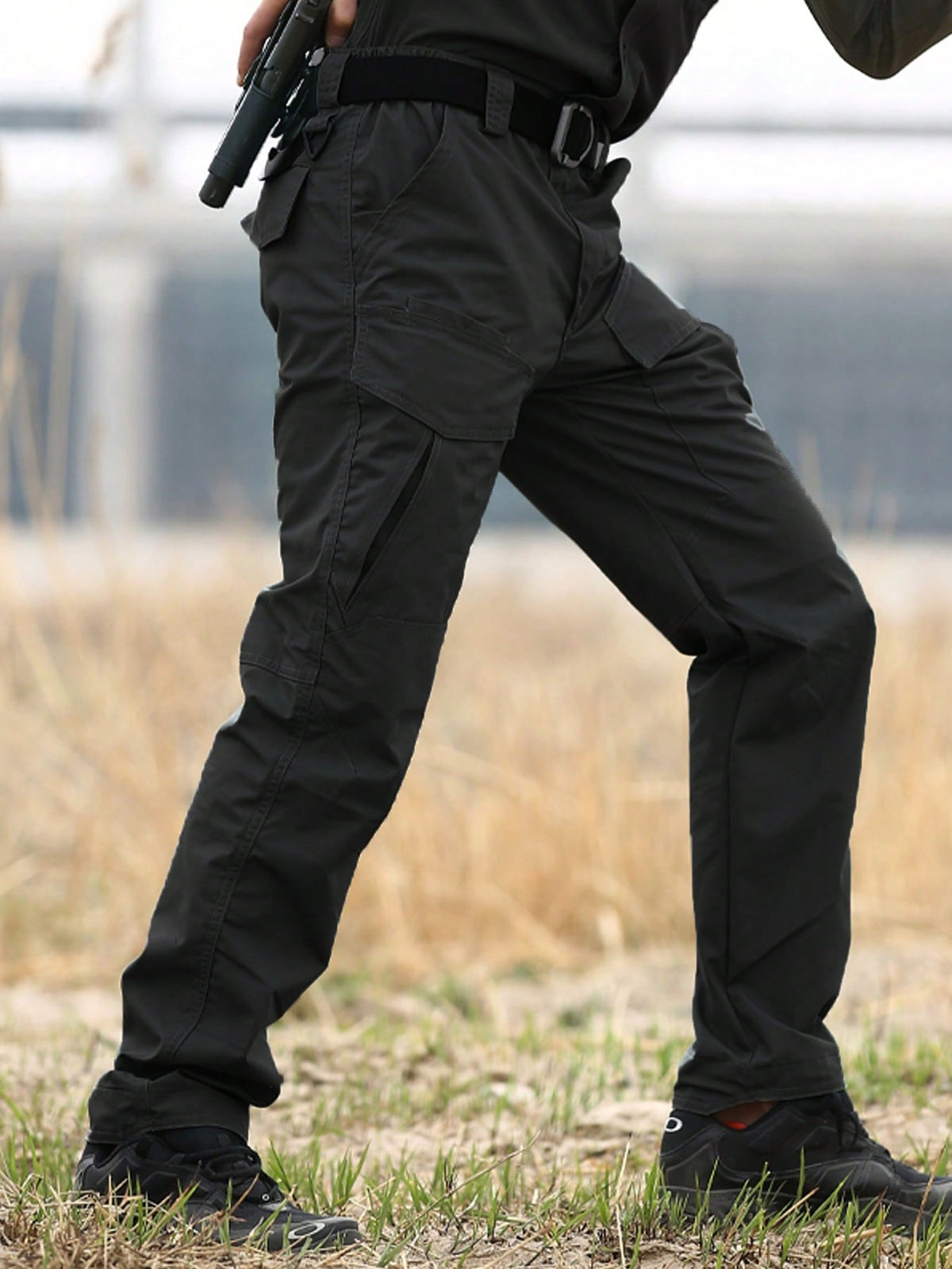 Solid-color Versatile Workwear Pants For Men