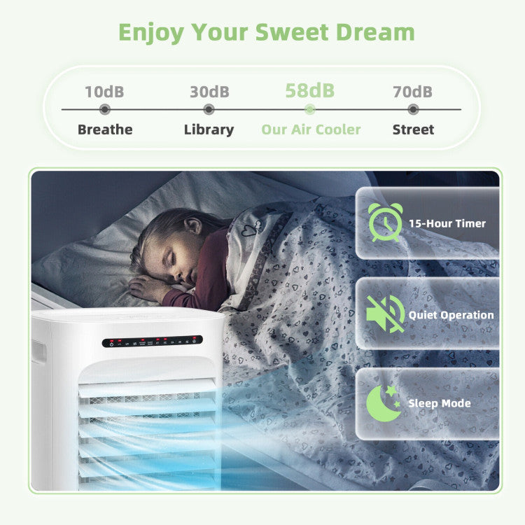 4-in-1 Portable Air Cooler with Timer & 3 Modes DirectDeals