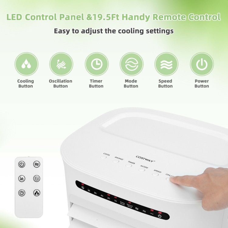 4-in-1 Portable Air Cooler with Timer & 3 Modes DirectDeals