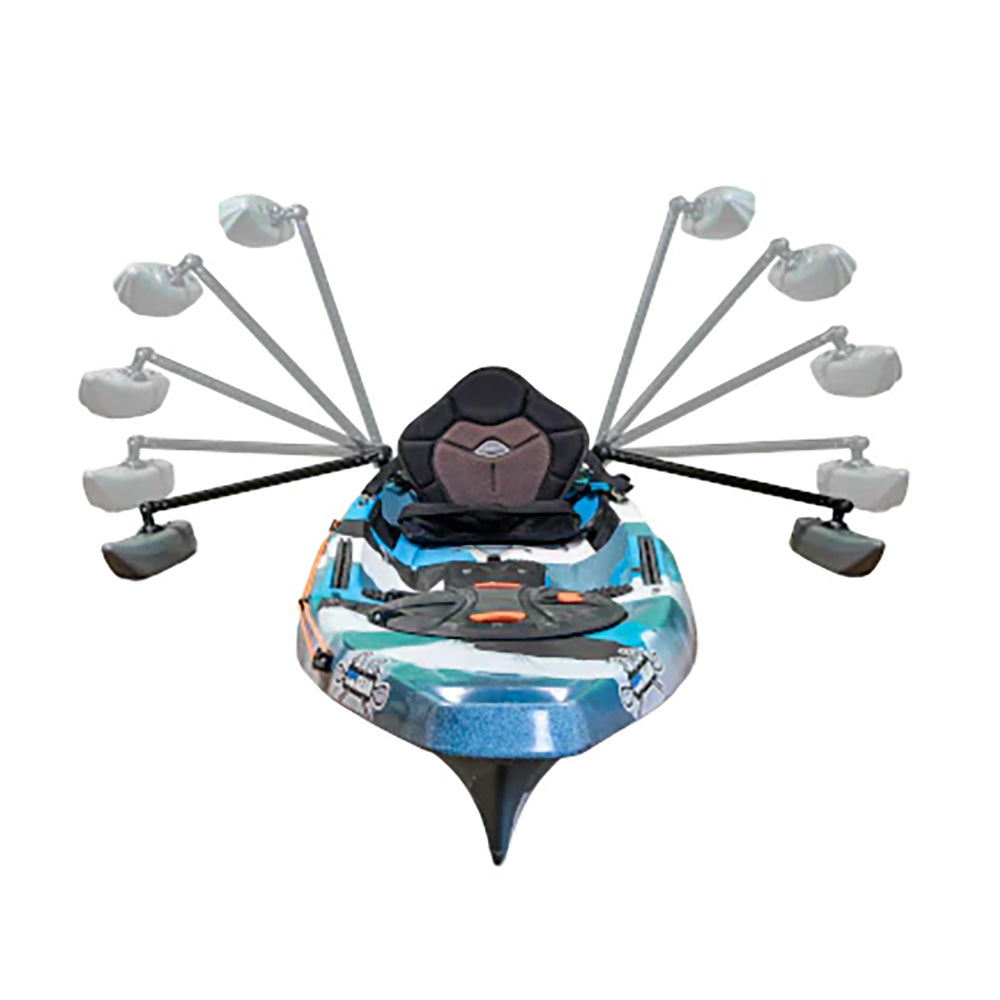 YakGear StandnCast Kayak  Canoe Outriggers TRAPSKI