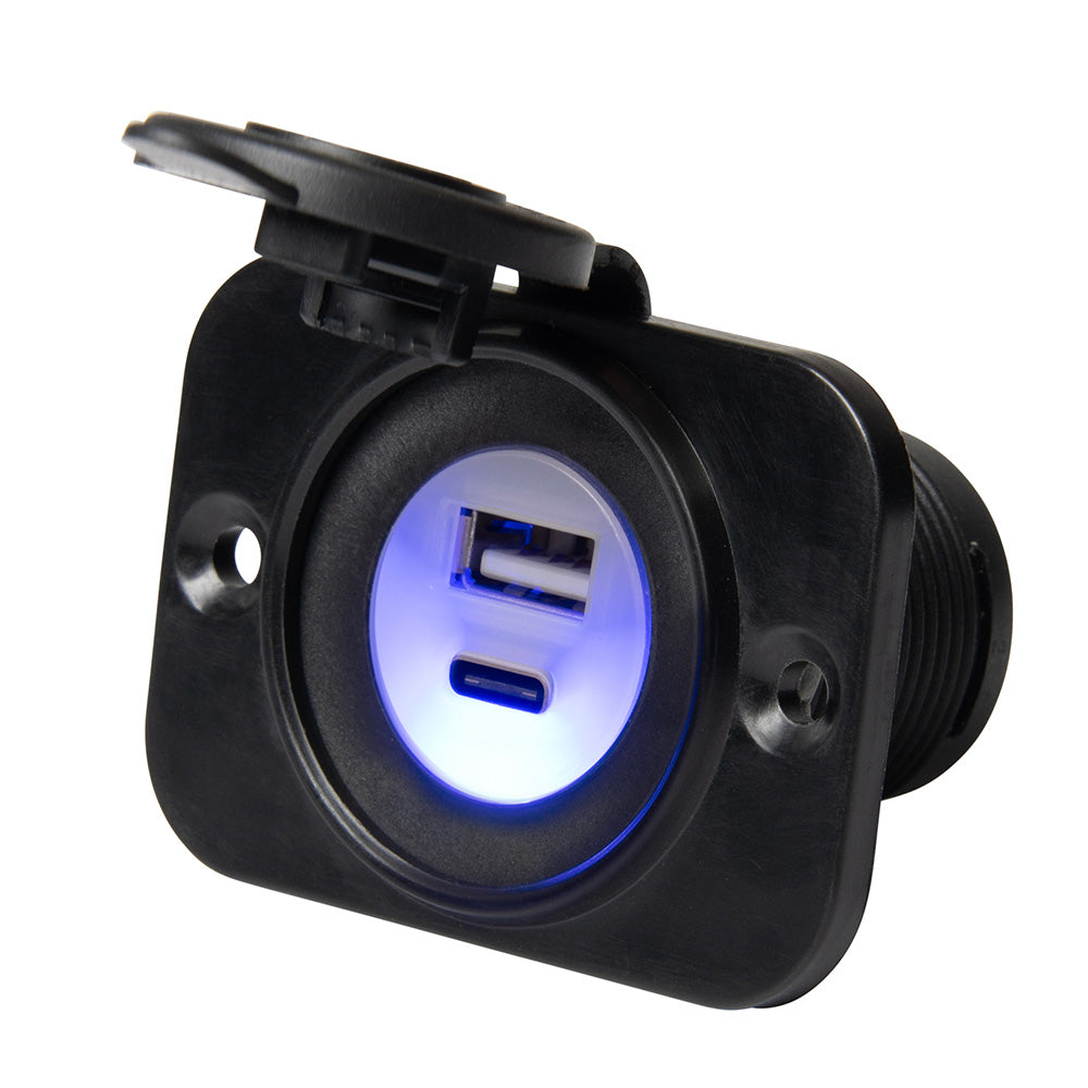 Marinco Sealink Dual USB-A/C Combo Charger TRAPSKI