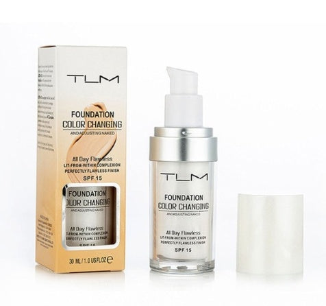Temperature Liquid Foundation Concealer Portable Natural Color  Makeup Foundation BB Concealer My Store