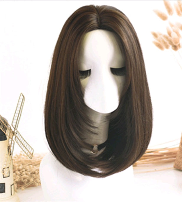 Long Straight Hair Realistic Fashion Wig