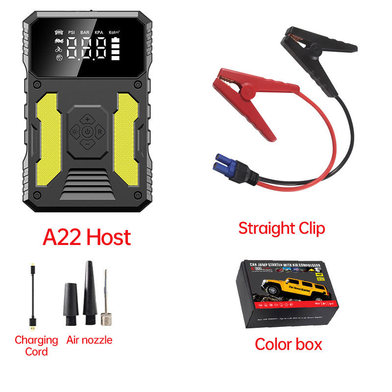 12V Lithium  Booster Jump Starter and Air Compressor
