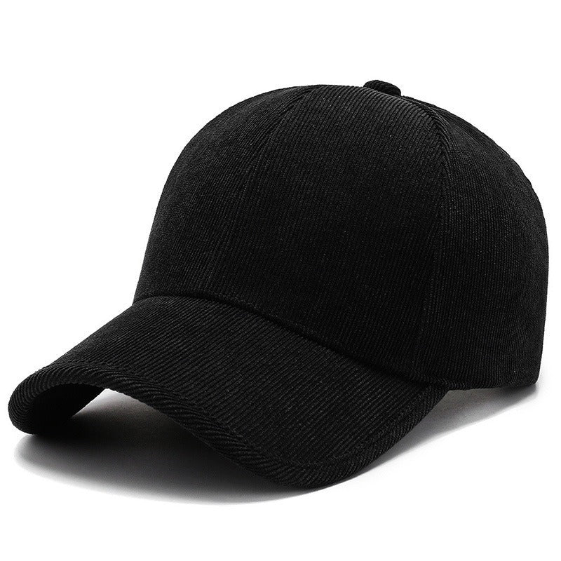 Four Seasons Corduroy Baseball Cap Casual All-matching