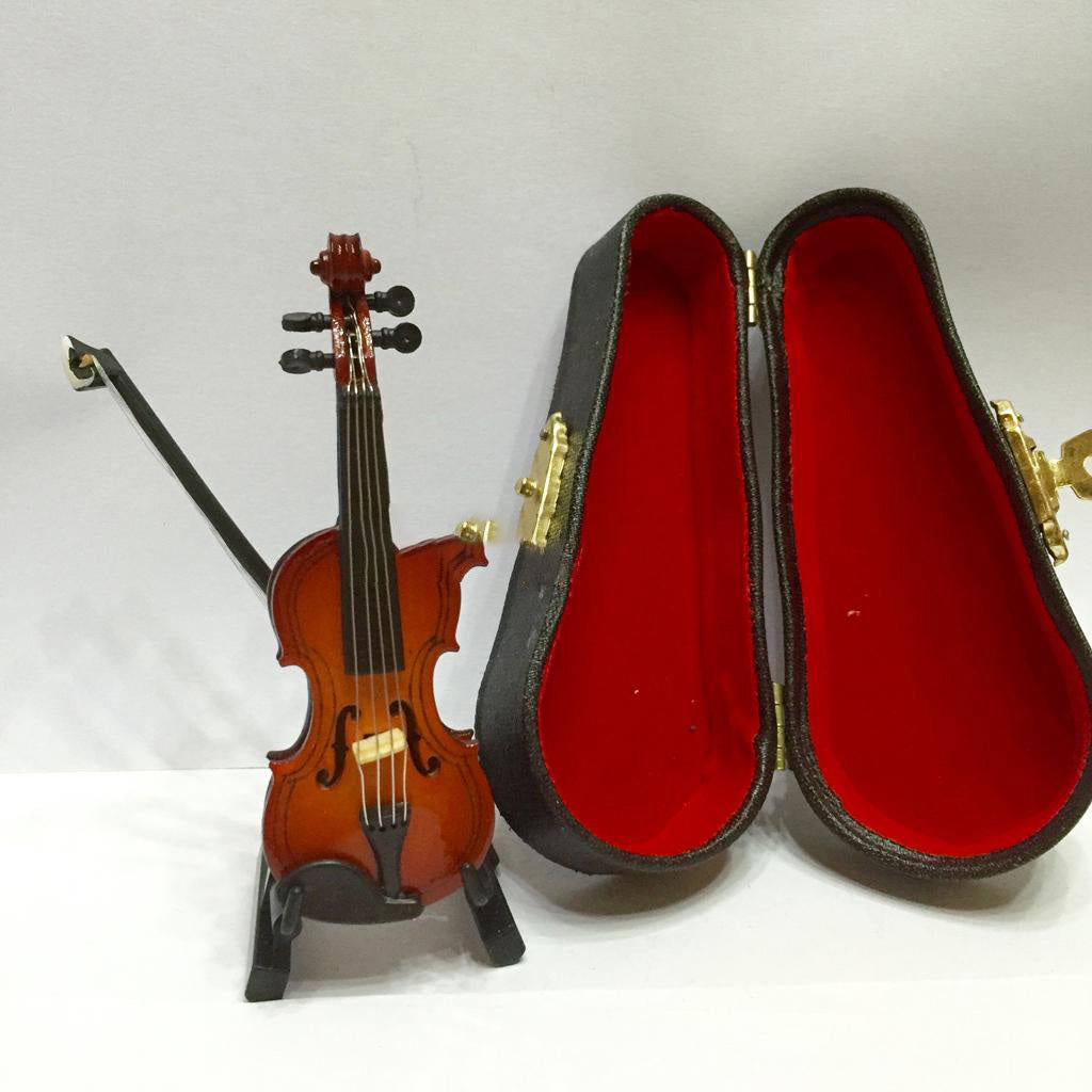 Miniature Violin Ornament - Studio Photo Prop