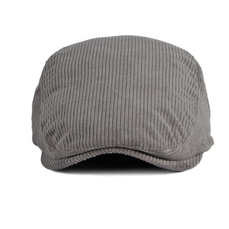Corduroy British Retro Forward Beret Children