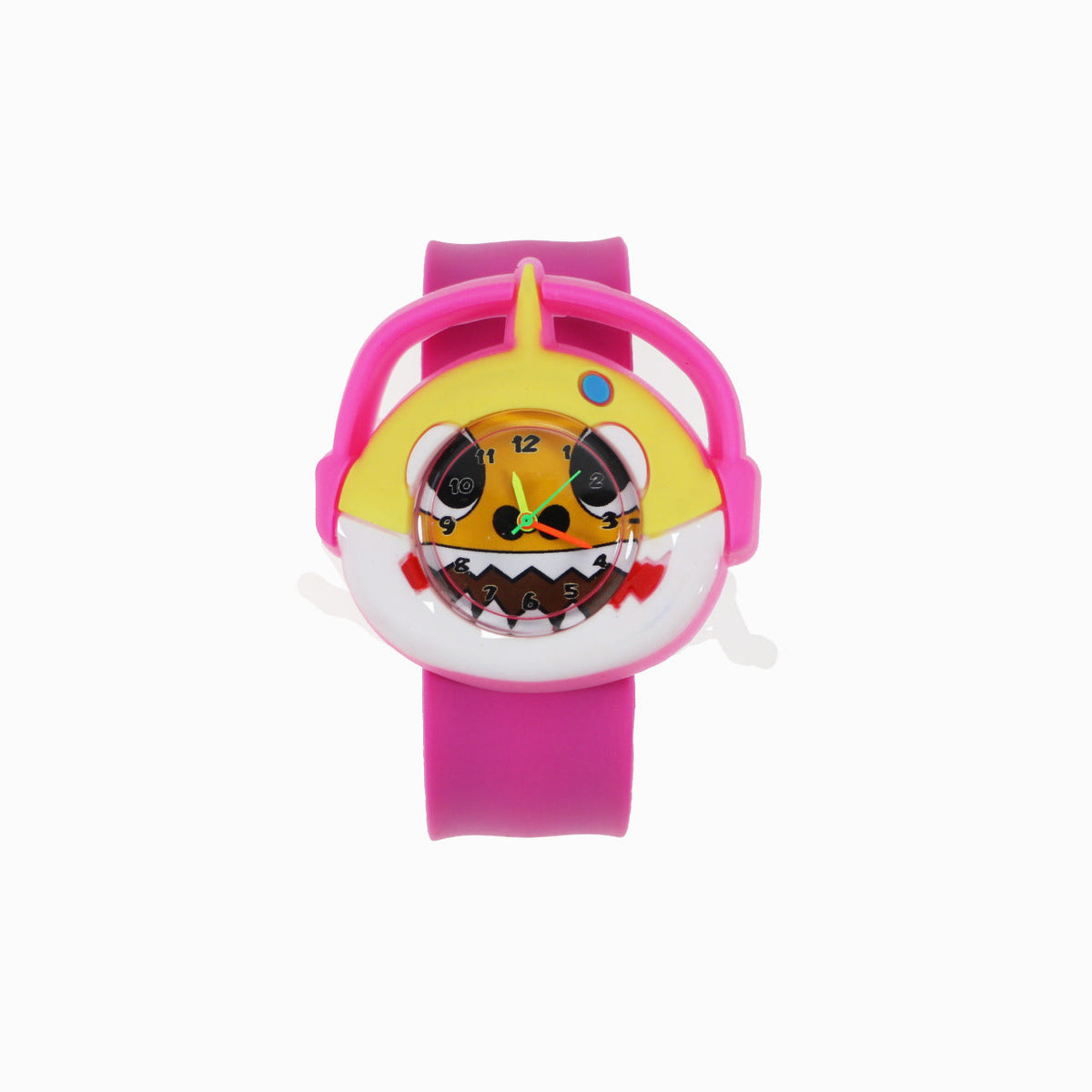 Cartoon Animal Silicone Snap Watch