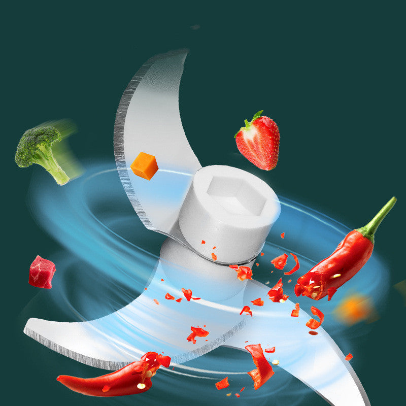 Portable Electric Mini Garlic and Food Chopper