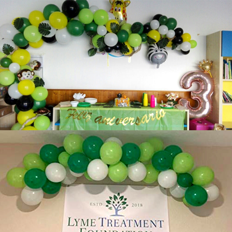 Green Forest Animal Balloon Party Decoration