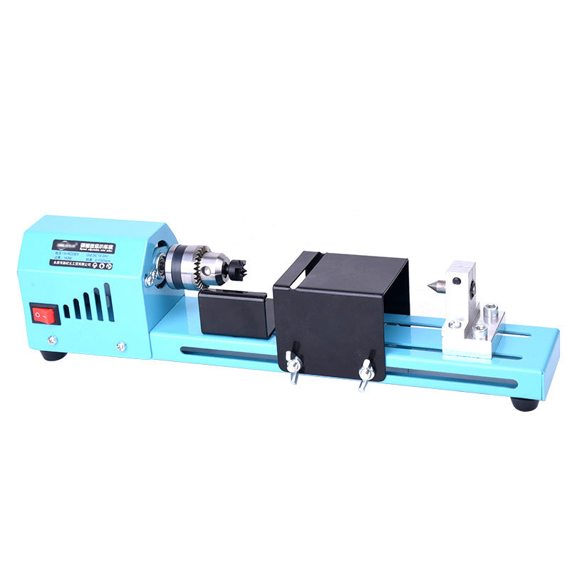 Grinding, Polishing And Cutting Mini Diy Woodworking Lathe