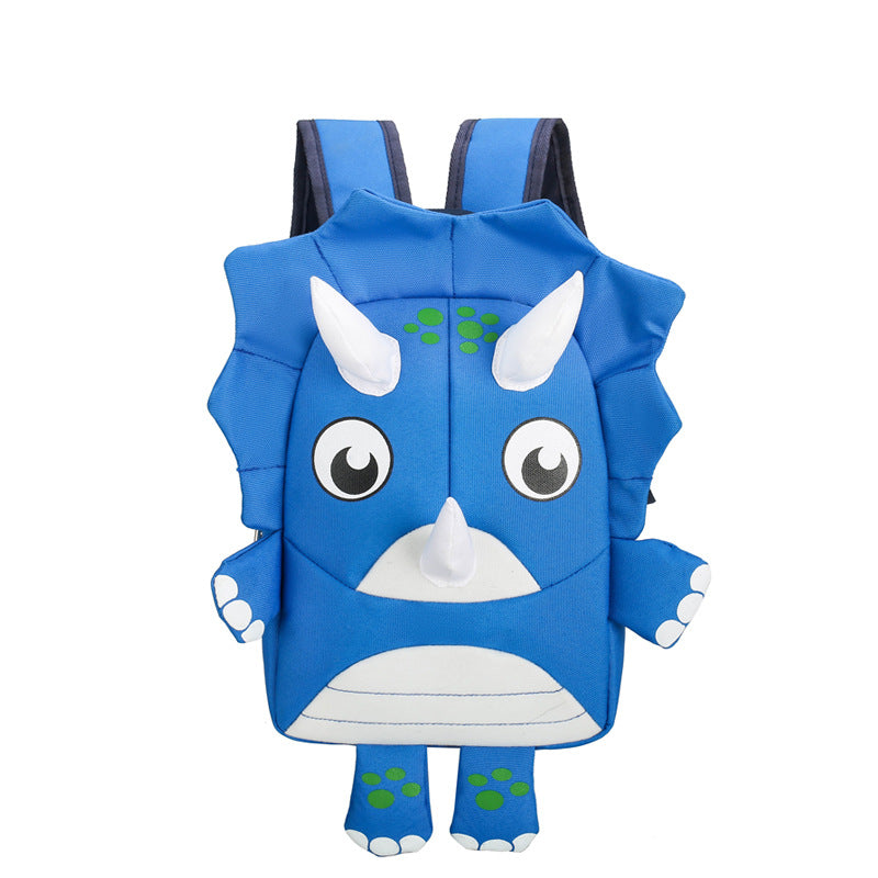 Cartoon Little Dinosaur Anti-Lost School Bag