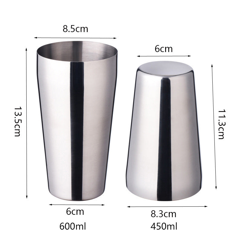 Stainless Steel Cocktail Shaker Ice Bucket Set