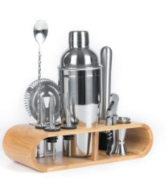 Stainless Steel Cocktail Shaker Ice Bucket Set