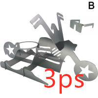 Chicken Stand Beer BBQ Steel Rack Roast Grilling Tools