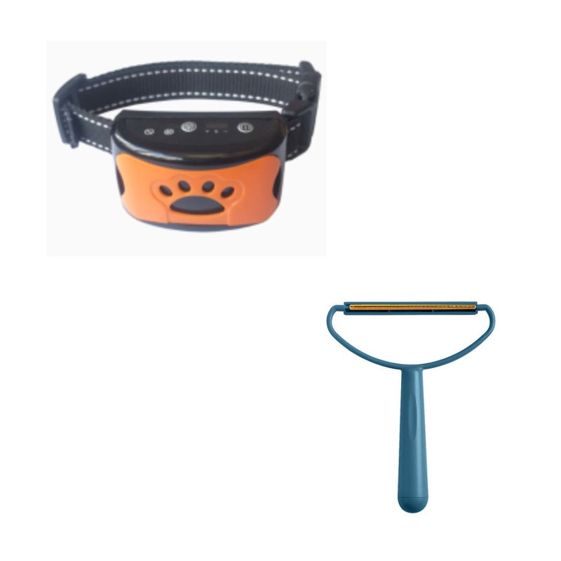 Dog Training Collar Waterproof Electric Pet Remote Control Rechargeable Dogs Trainer Bark Arrester With Shock Vibration Sound My Store