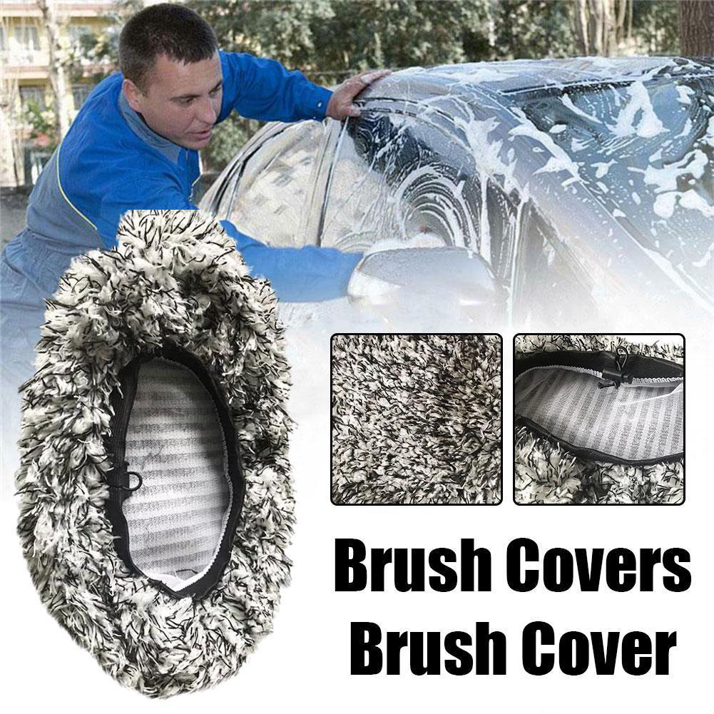 Replacement Cloth Cover for Long Handle Car Brush